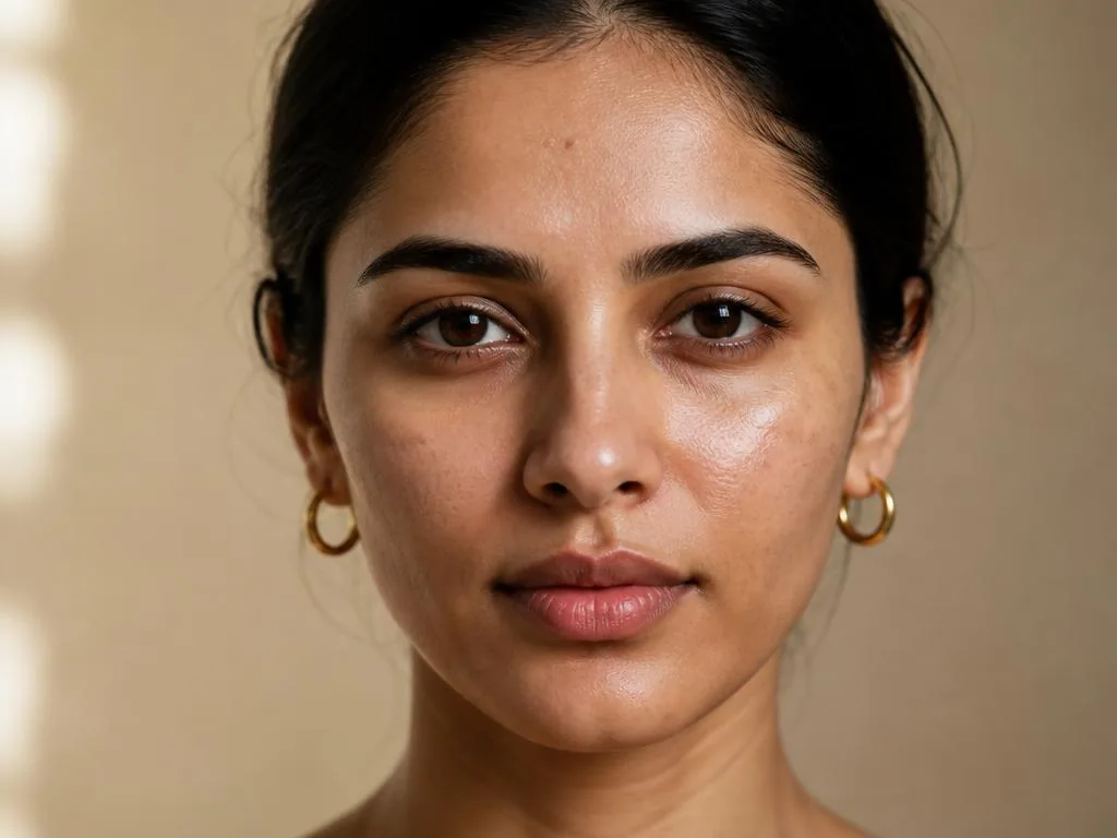 Skin before Beautydoll Brightening Ritual