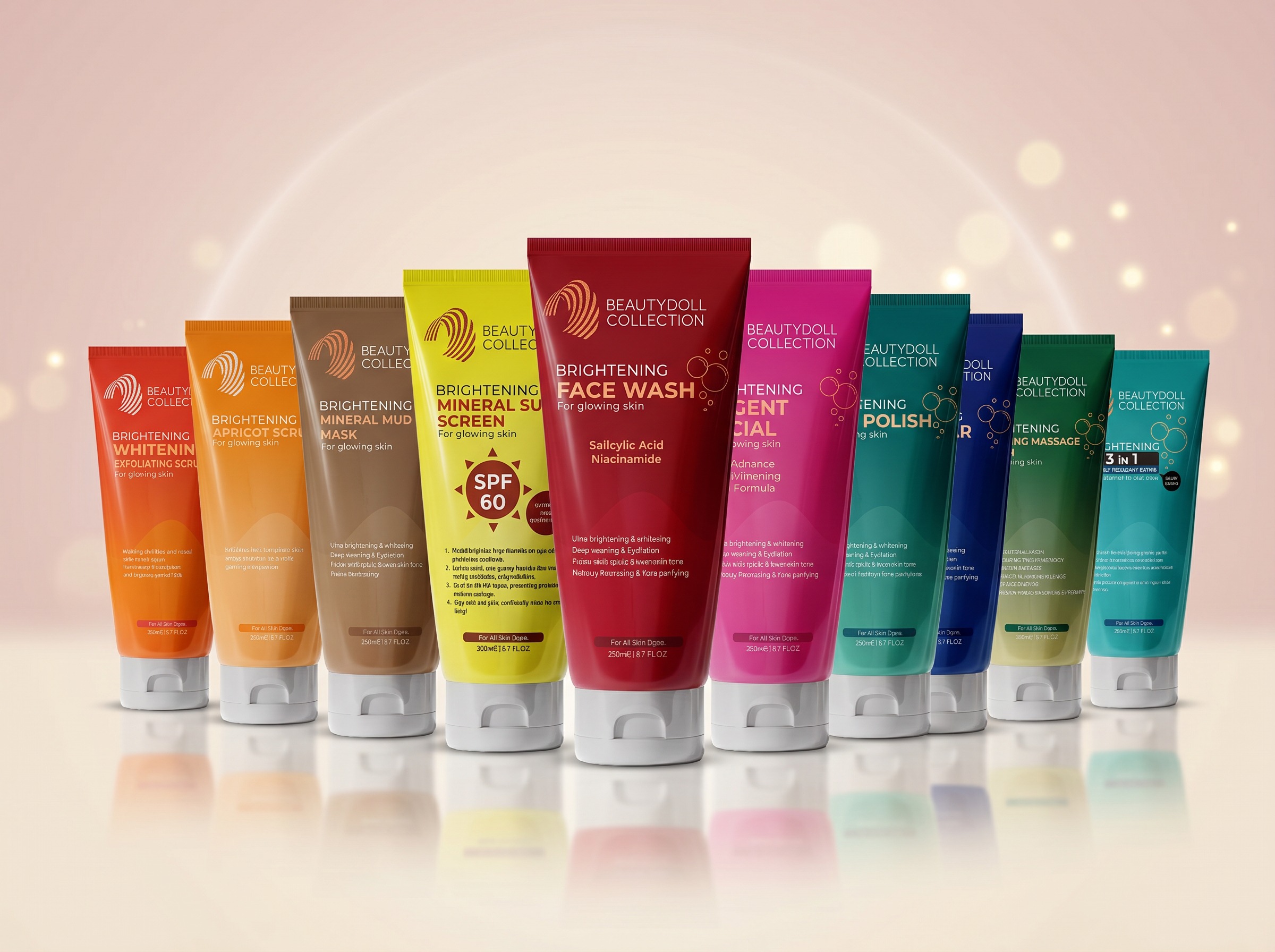 Beautydoll Collection — full product lineup